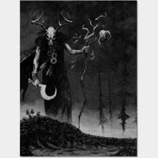 Dark druid Posters and Art